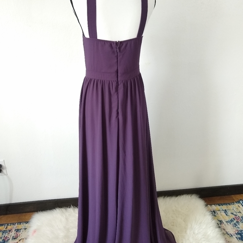 Lulu's Purple Maxi Dress - Picture 6 of 13